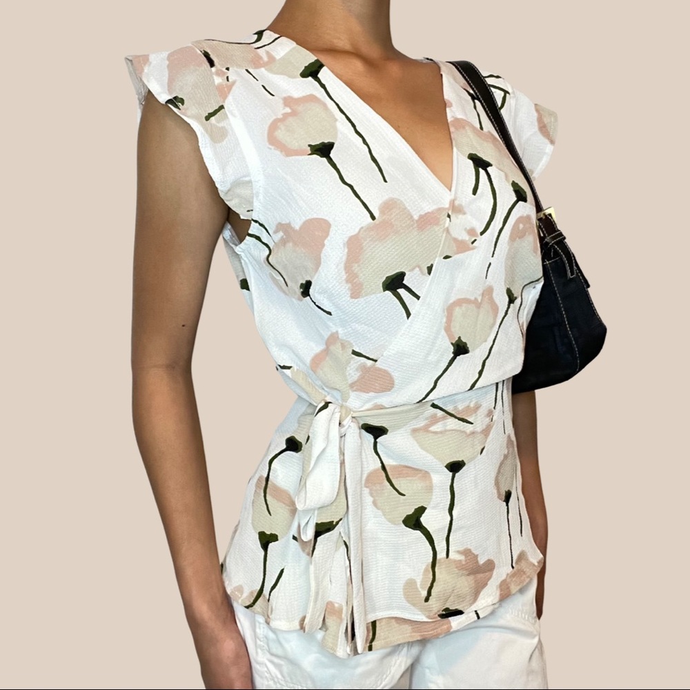 🌸 Floral chiffon blouse 🌸
